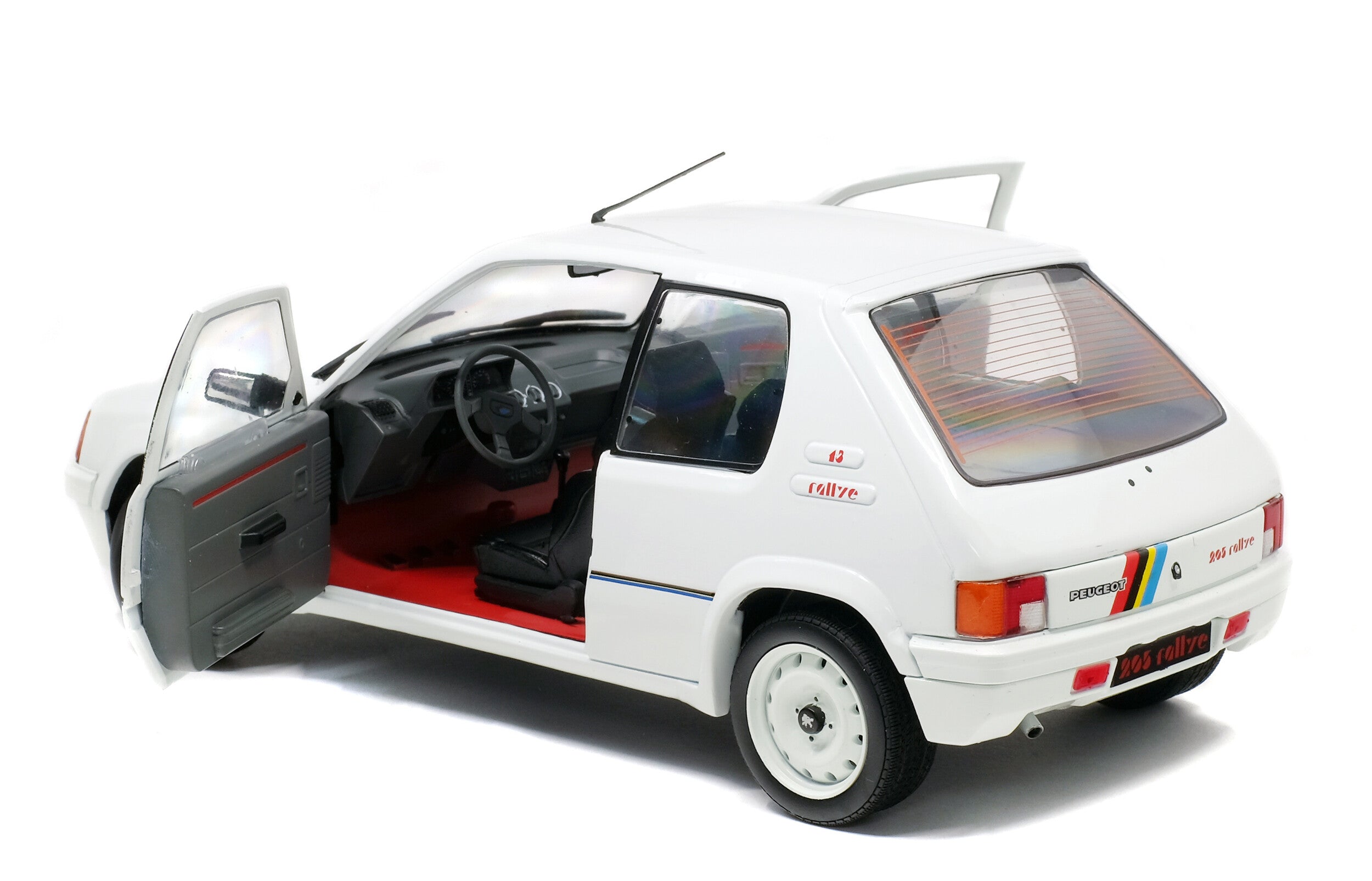 1987 Peugeot 205 Rallye Phase 1 White 1:18 Solido S1801701