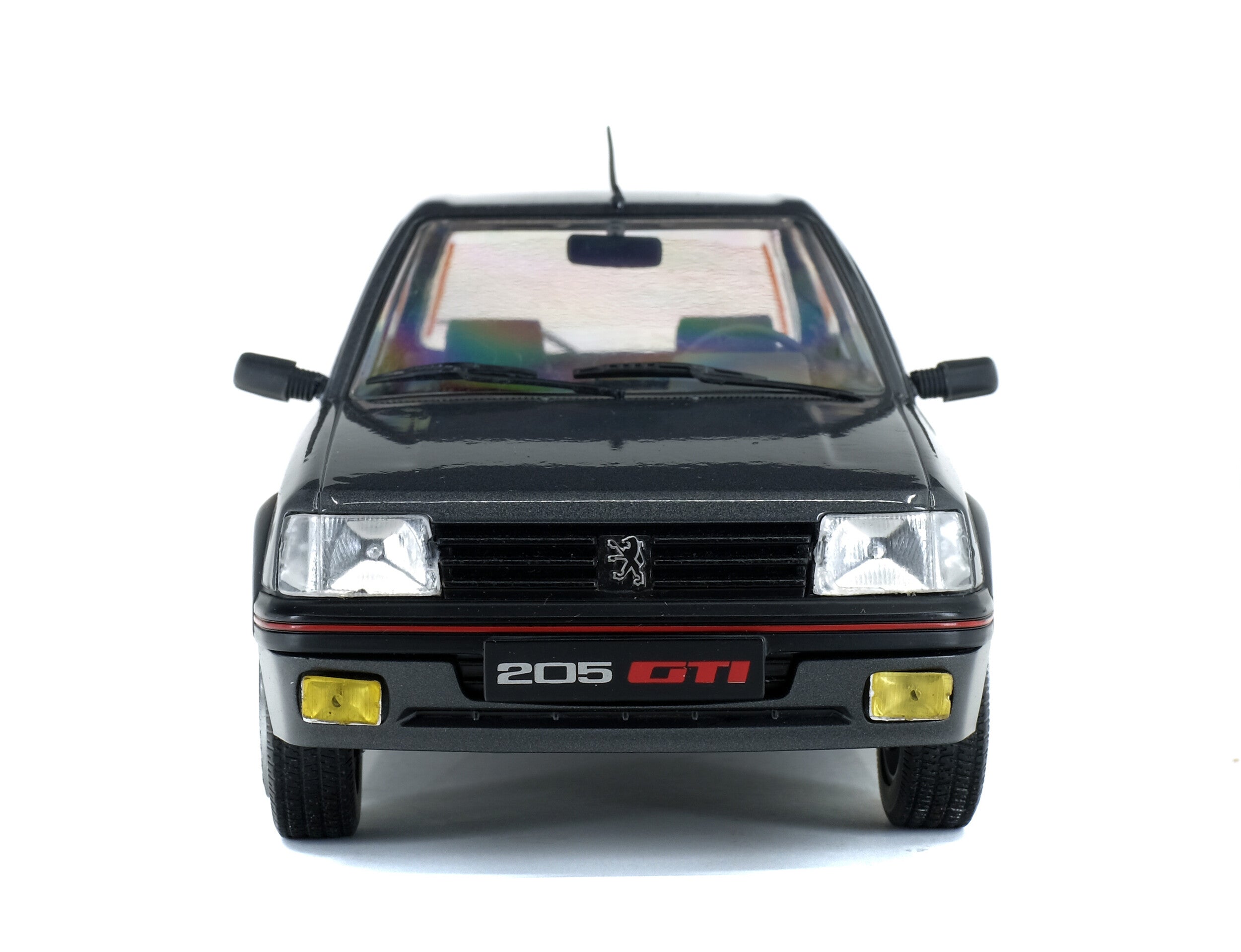 1990 Peugeot 205 GTI 1.9 Phase 2 Gris Magnum 1:18 Solido S1801704