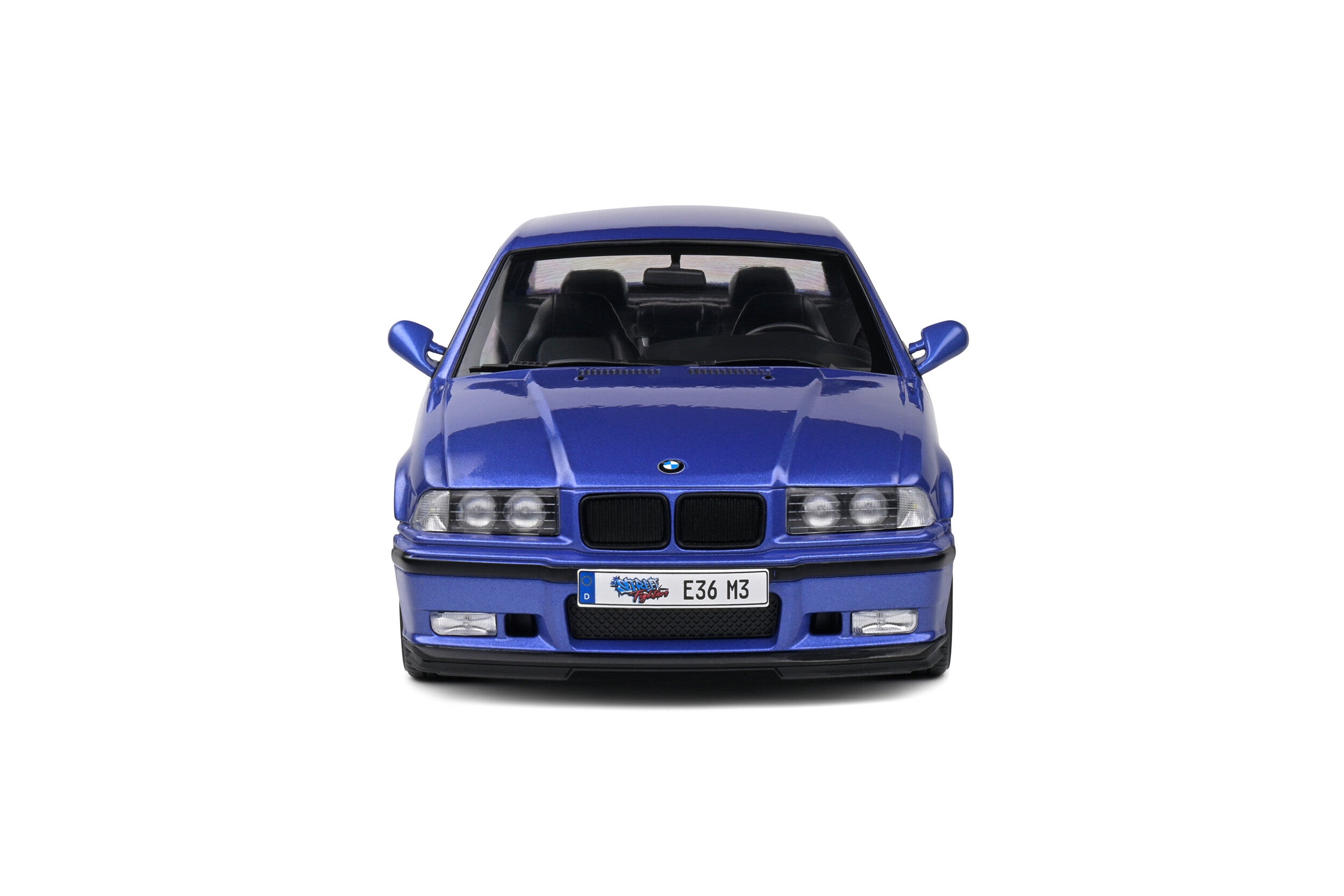 1991 BMW M3 Coupe (E36) Drift Azul Estoril 1:18 Solido S1803914