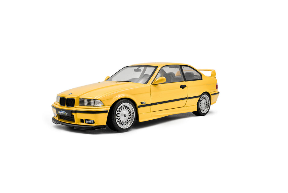 1991 BMW M3 Coupe (E36) Drift Amarillo Dakar 1:18 Solido S1803917
