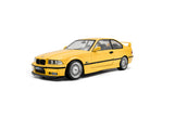 1991 BMW M3 Coupe (E36) Drift Amarillo Dakar 1:18 Solido S1803917