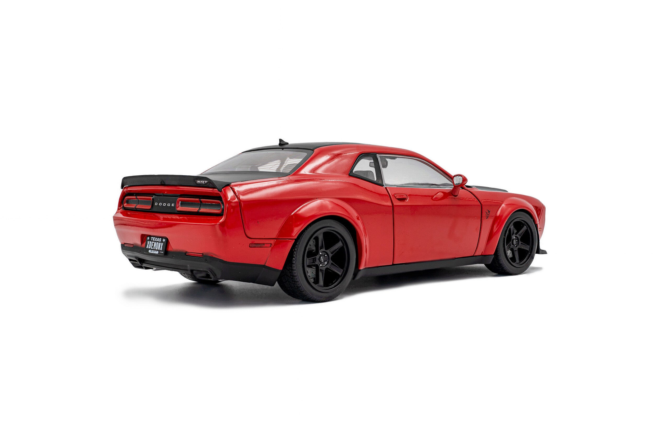 2023 Dodge Challenger Demon Rojo/Negro 1:18 Solido S1805718