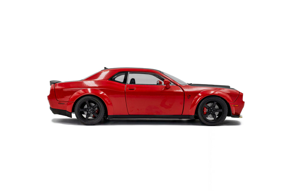 2023 Dodge Challenger Demon Rojo/Negro 1:18 Solido S1805718