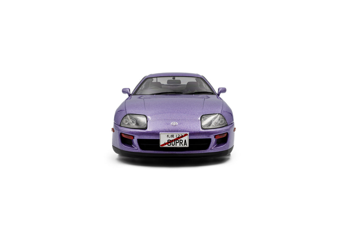 1993 Toyota Supra MK4 (A80) Púrpura Metalizado 1:18 Solido S1807607