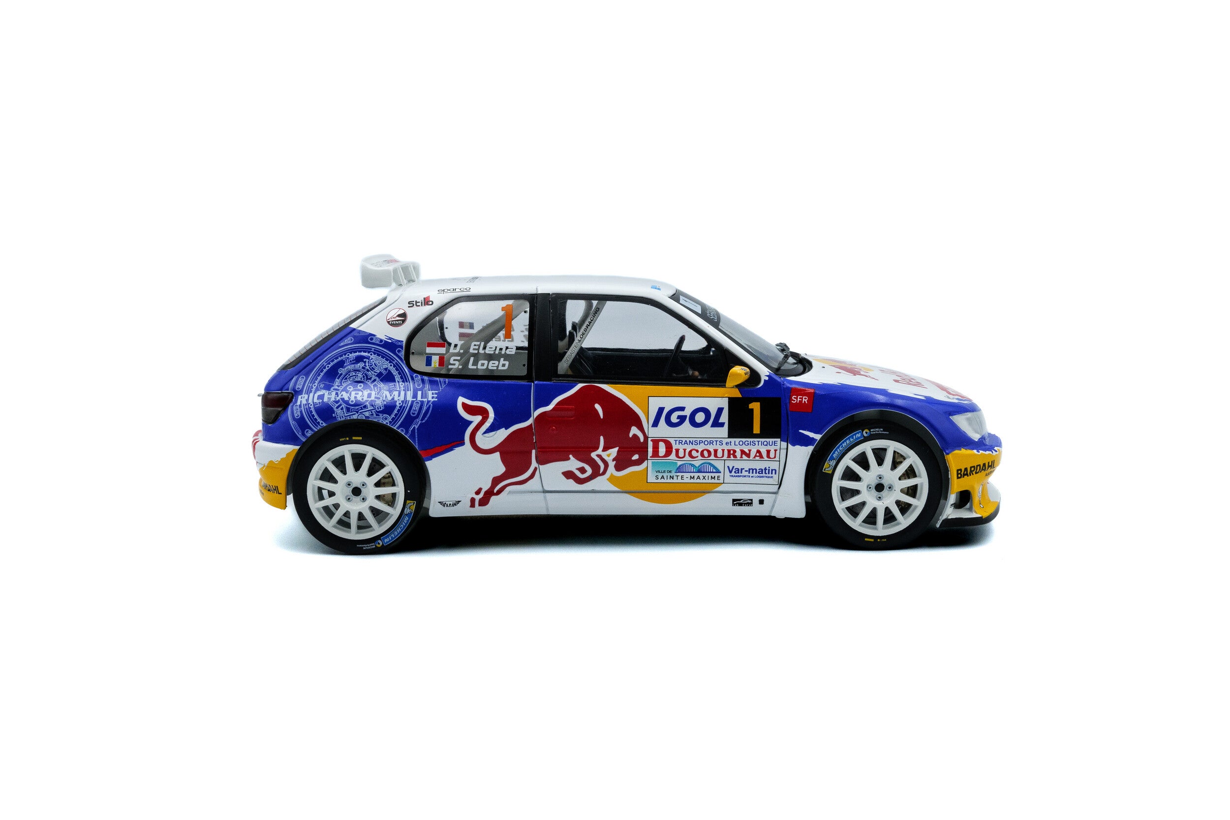 2017 Peugeot 306 Maxi Nº1 S.Loeb/D.Elena Rally Del Var 1:18 Solido S1808308