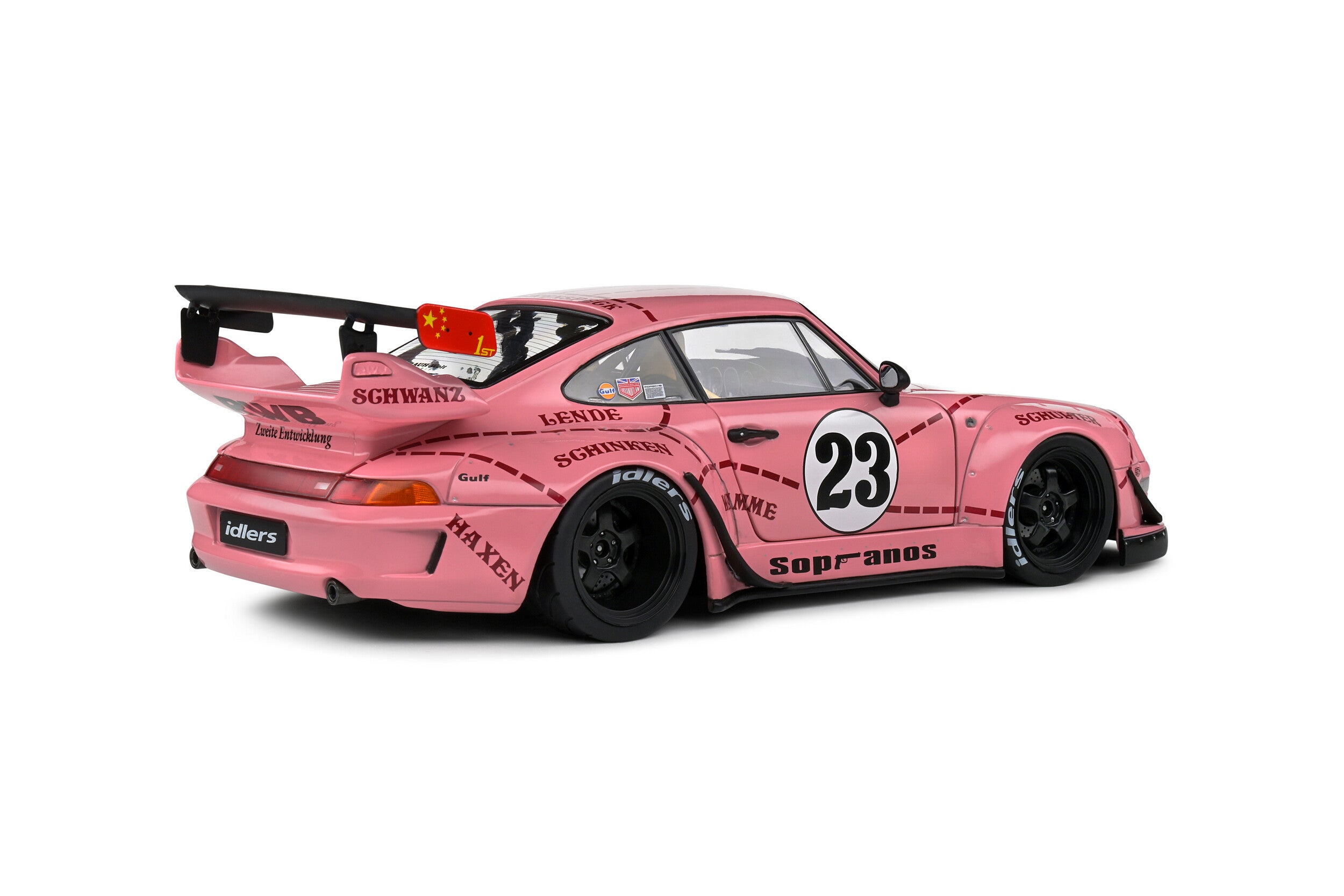 2020 Porsche 911 (993) RWB Rauh-Welt Sopranos Pink 1:18