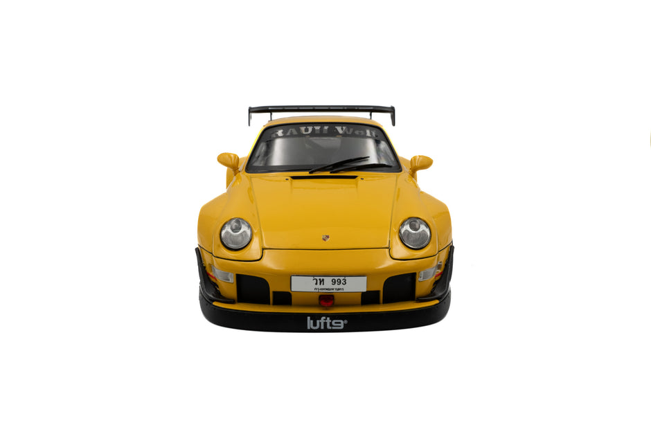 2020 Porsche 911 (993) RWB Rauh-Welt Cinderella Amarillo 1:18 Solido S1808507