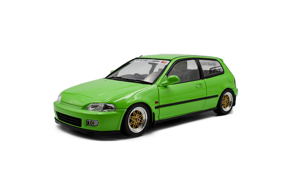 1991 Honda Civic (EG6) Spoon Version Verde Neón 1:18 Solido S1810408