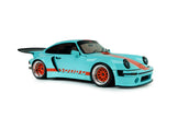 2026 Porsche KS-R de Khyzyl Saleem Azul Carrera/Naranja 1:18 Solido S1810504