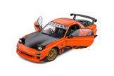 1999 Mazda RX-7 Type RS (FD3RS) Naranja/Negro 1:18 Solido S1810604