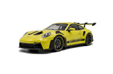 2024 Porsche 911 GT3 RS Tributo Carrera RS Package Lima Neon 1:18 Solido S1812104