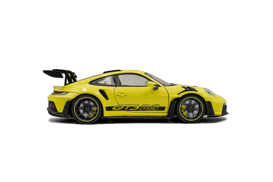 2024 Porsche 911 GT3 RS Tributo Carrera RS Package Lima Neon 1:18 Solido S1812104
