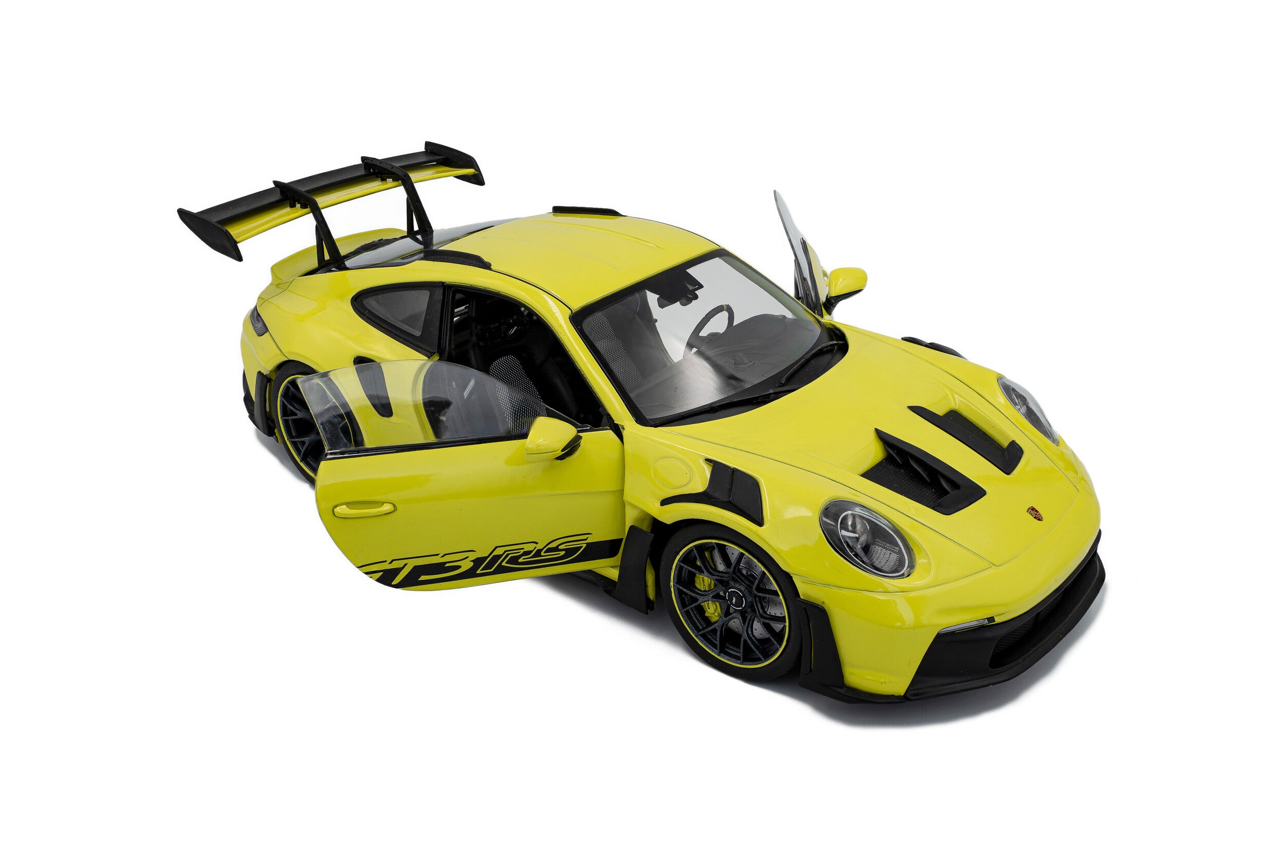 2024 Porsche 911 GT3 RS Tributo Carrera RS Package Lima Neon 1:18 Solido S1812104