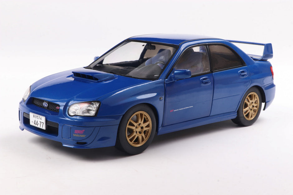 2003 Subaru Impreza WRX STI Azul Sónico 1:18 Solido S1812301