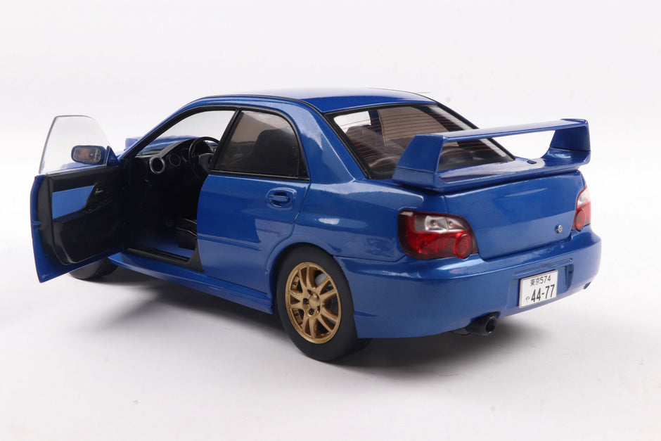 2003 Subaru Impreza WRX STI Azul Sónico 1:18 Solido S1812301