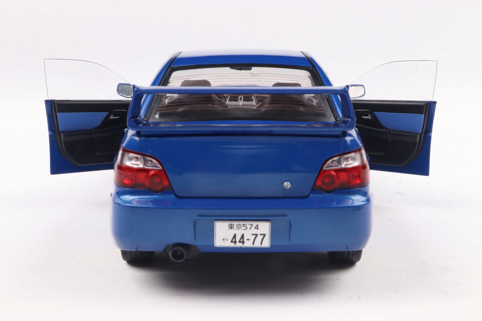 2003 Subaru Impreza WRX STI Azul Sónico 1:18 Solido S1812301