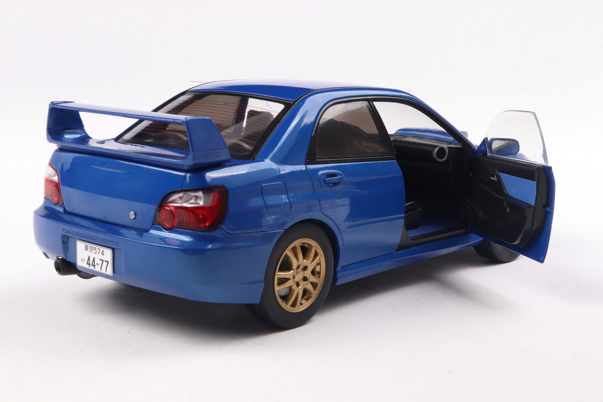 2003 Subaru Impreza WRX STI Azul Sónico 1:18 Solido S1812301
