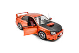 2003 Subaru Impreza WRX STI Naranja Metalizado 1:18 Solido S1812304