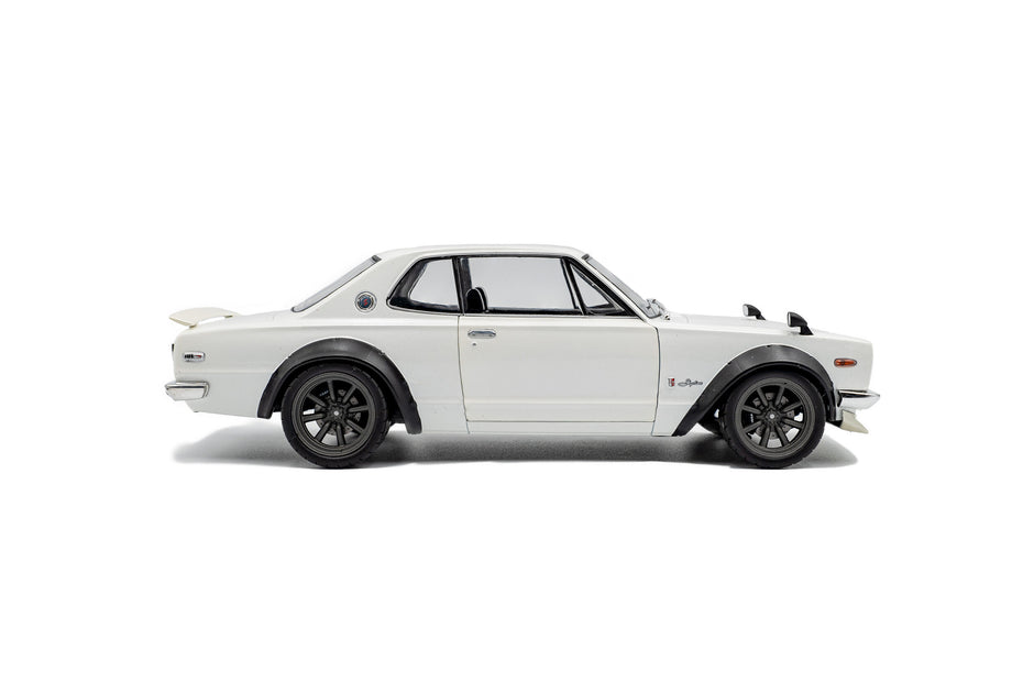 1970 Nissan Skyline (C10) Hakosuka Solido Works Blanco Perla 1:18 Solido S1813001