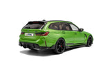 2024 BMW M3 Touring con Piezas de Alto Rendimiento Verde Metalizado 1:18 Solido S1813703