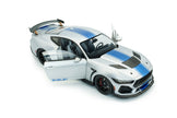 2025 Shelby Mustang Super Snake Gris Decorado 1:18 Solido S1813803