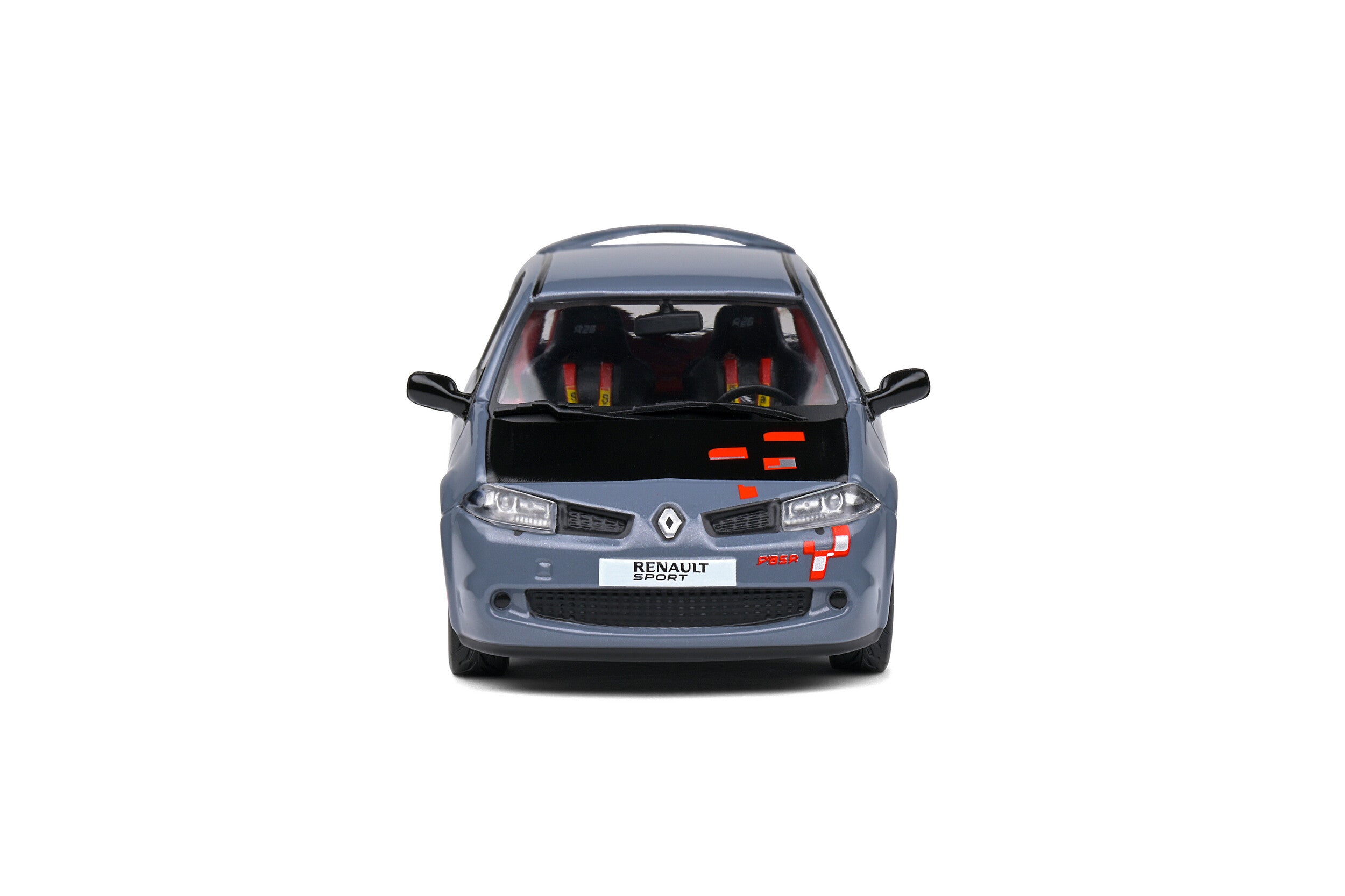 2008 Renault Megane RS R26-R Gris Piedra Lunar 1:43 Solido S4310203