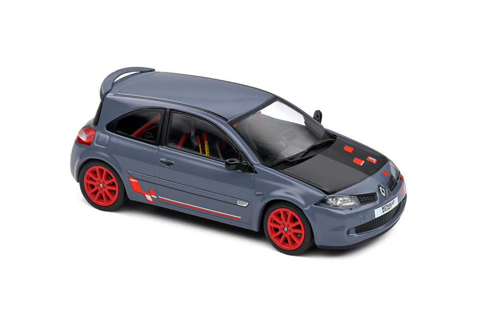 2008 Renault Megane RS R26-R Gris Piedra Lunar 1:43 Solido S4310203