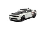 2018 Dodge Challenger SRT Hellcat Redeye Widebody Custom Blanco/Negro 1:43 Solido S4310309