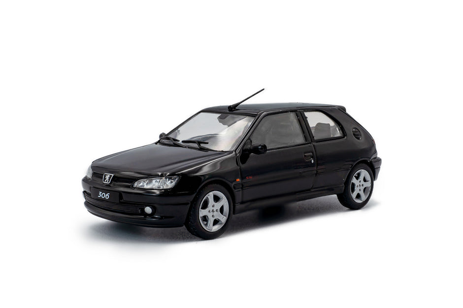 1994 Peugeot 306 S16 Negro Ónix 1:43 Solido S4311405
