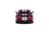 2020 Ford Mustang Shelby GT 500 Fast Track Púrpura Caramelo/Blanco 1:43 Solido S4311510