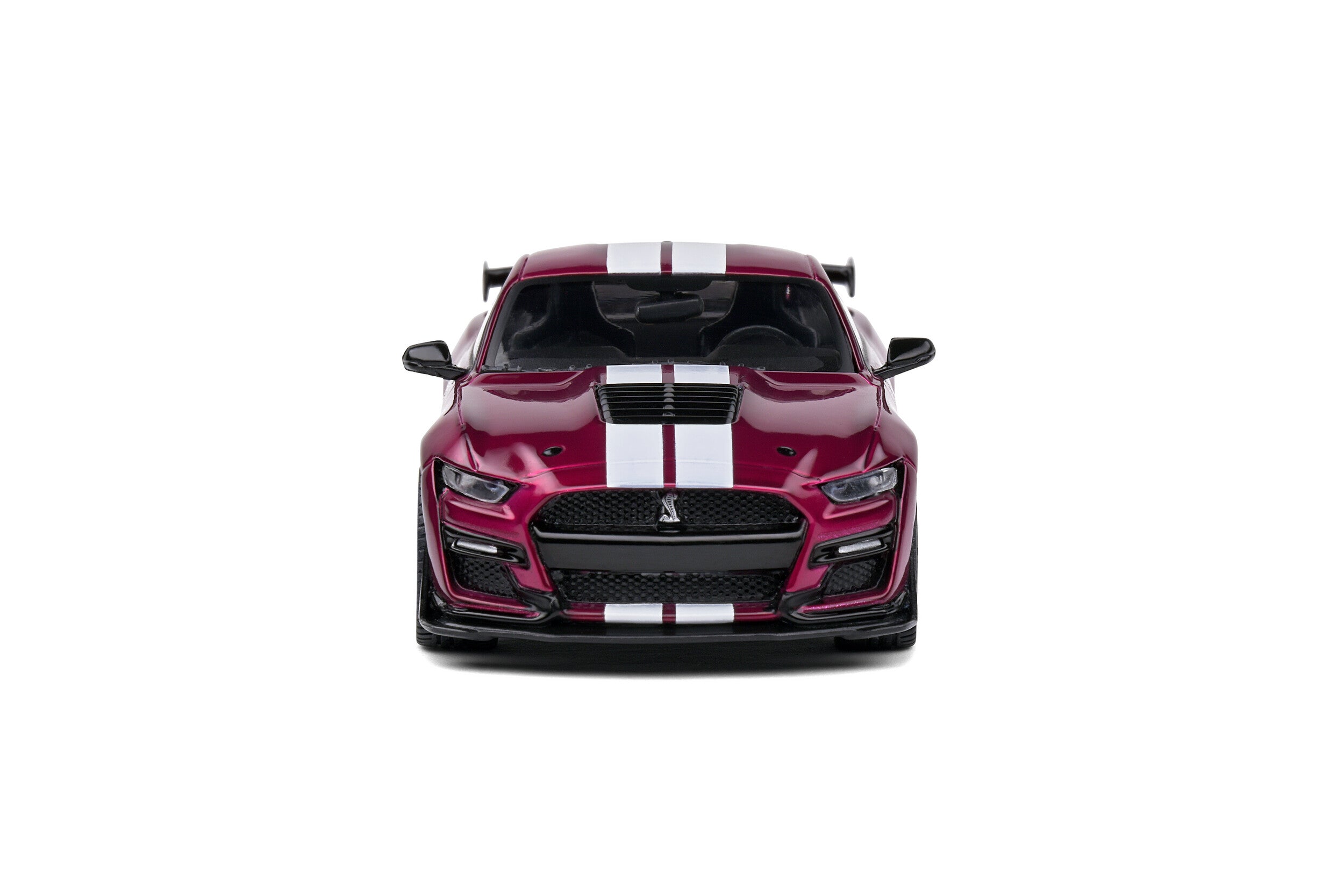 2020 Ford Mustang Shelby GT 500 Fast Track Púrpura Caramelo/Blanco 1:43 Solido S4311510