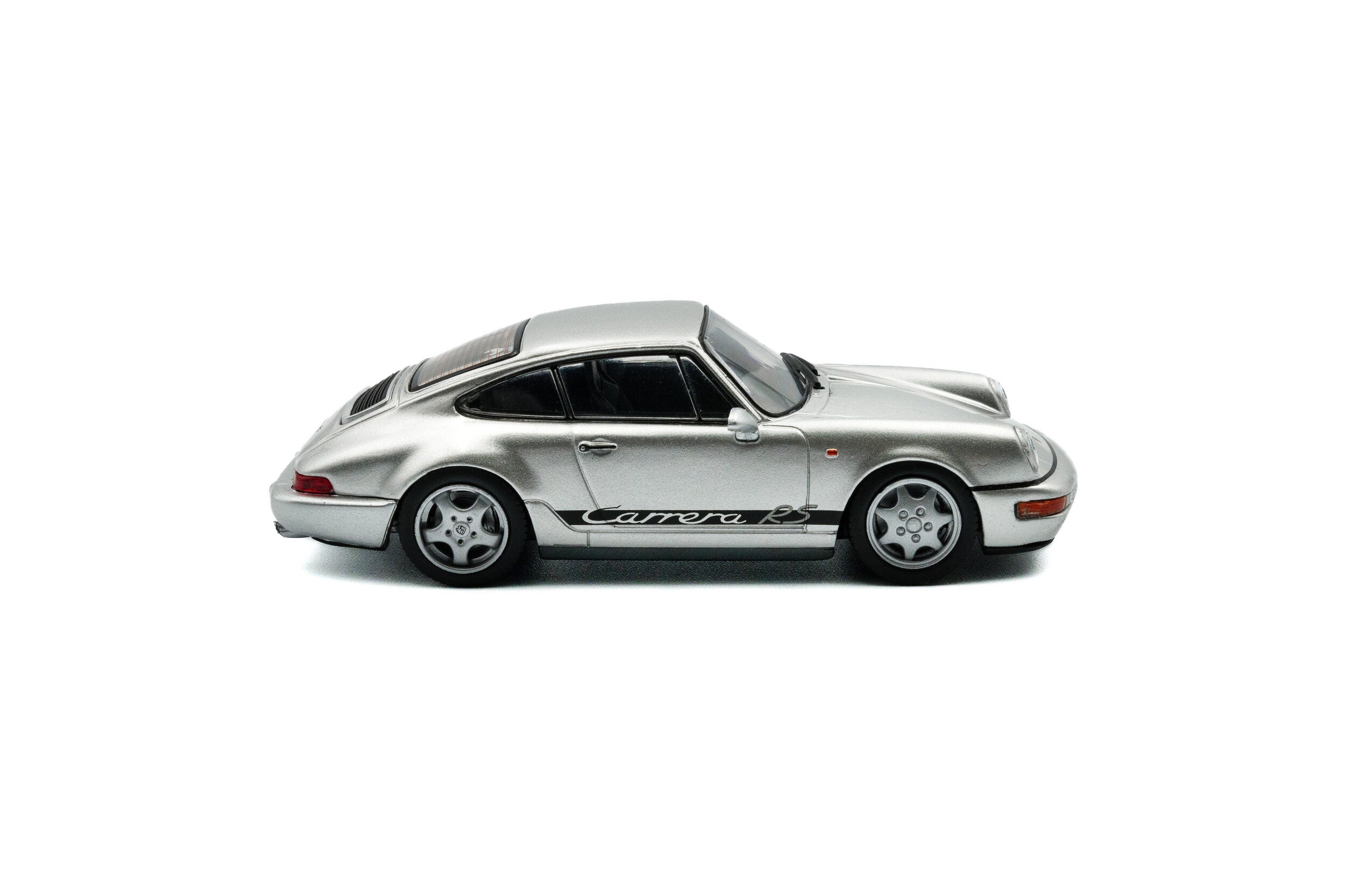 1994 Porsche 911 (964) RS Plata con Franja Negra 1:43 Solido S4312904