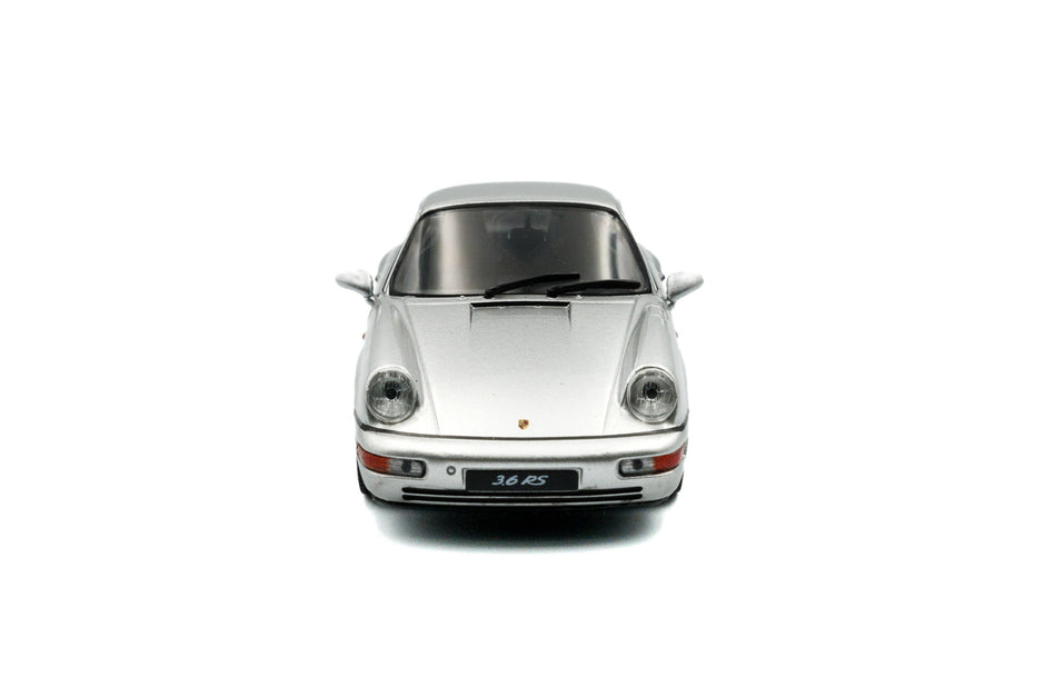 1994 Porsche 911 (964) RS Plata con Franja Negra 1:43 Solido S4312904