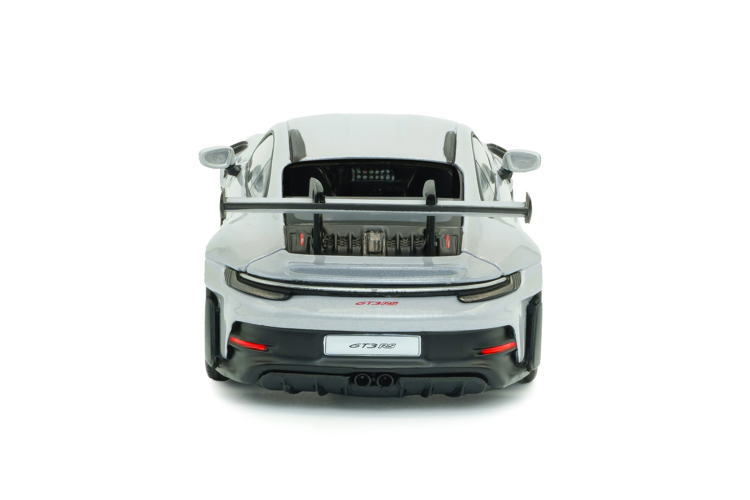 2023 Porsche 911 (992) GT3 RS Gris Helado Metalizado/Rojo 1:43 Solido S4314802