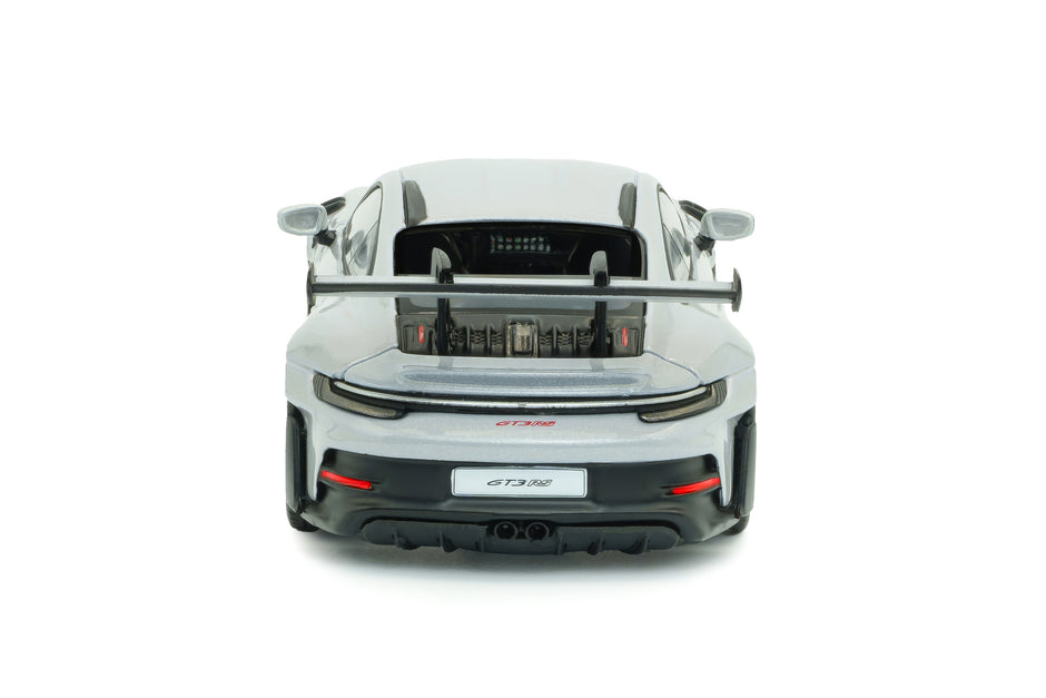 2023 Porsche 911 (992) GT3 RS Gris Helado Metalizado/Rojo 1:43 Solido S4314802