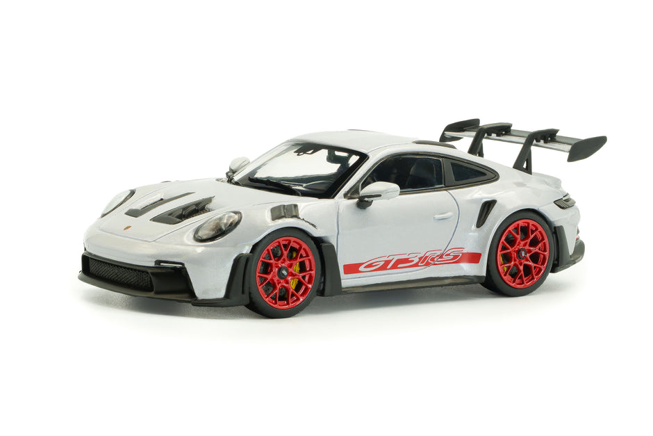 2023 Porsche 911 (992) GT3 RS Gris Helado Metalizado/Rojo 1:43 Solido S4314802