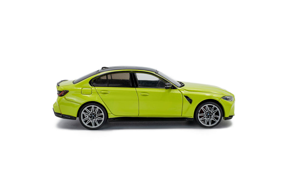 2023 BMW G80 M3 Sedán Amarillo Sao Paulo 1:43 Solido S4315303