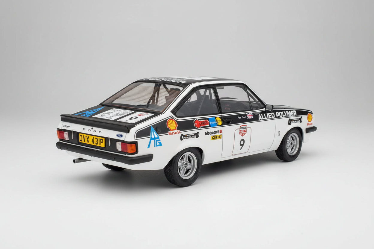 1977 Ford Escort MK II RS 2000 Nº9 Vatanen/Bryant Rally RAC 1:18 MC Group MCG18437R