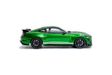 2020 Ford Shelby Mustang GT500 Verde Metalizado con Rayas Blancas 1:43 Solido S4311511