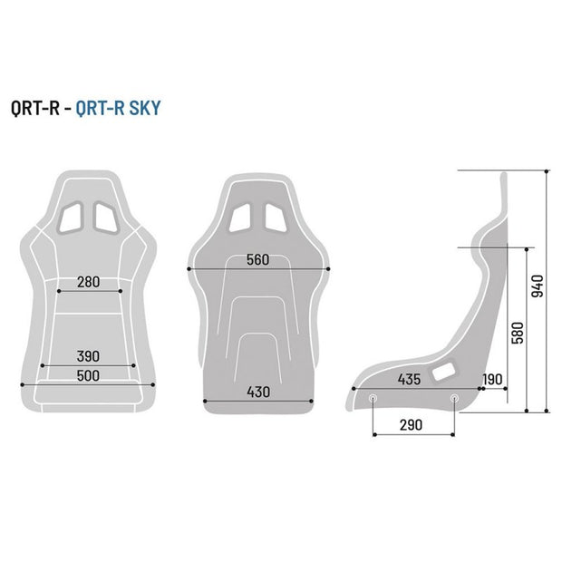 SPARCO GAMING QRT-R FIBERGLASS