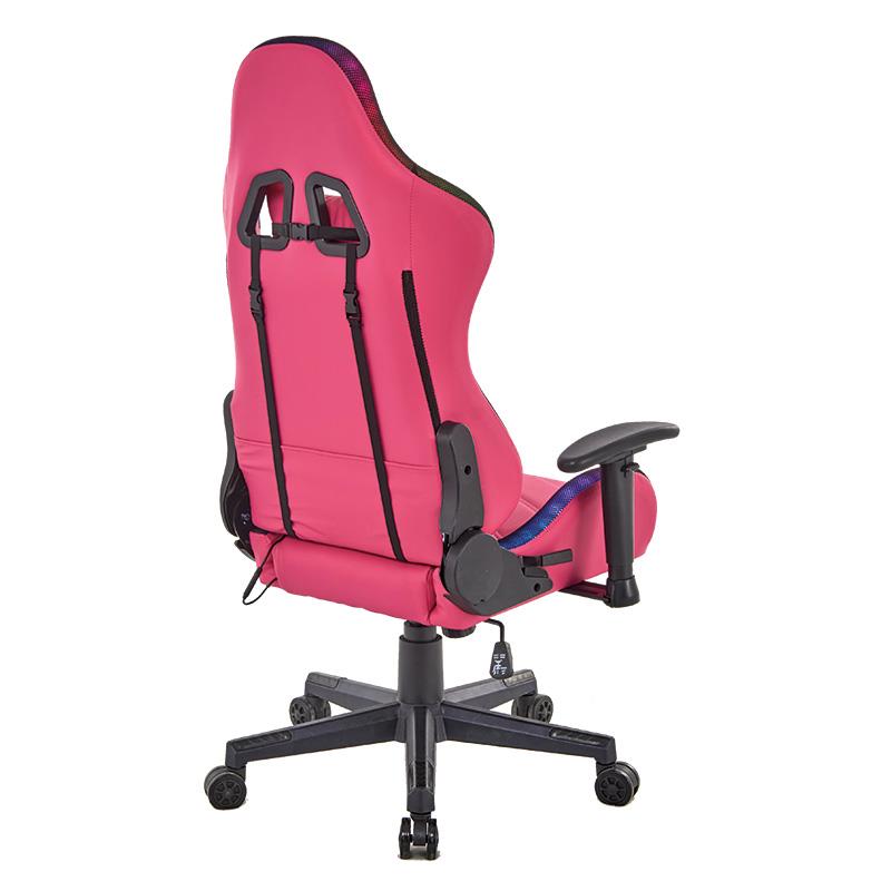 SILLA GAMING RGB SOLDIER ROSADA VOLTEN