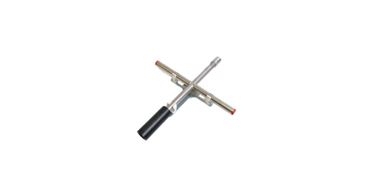 SOPORTE DE ACERO DE LLAVE EN CRUZ GT2I