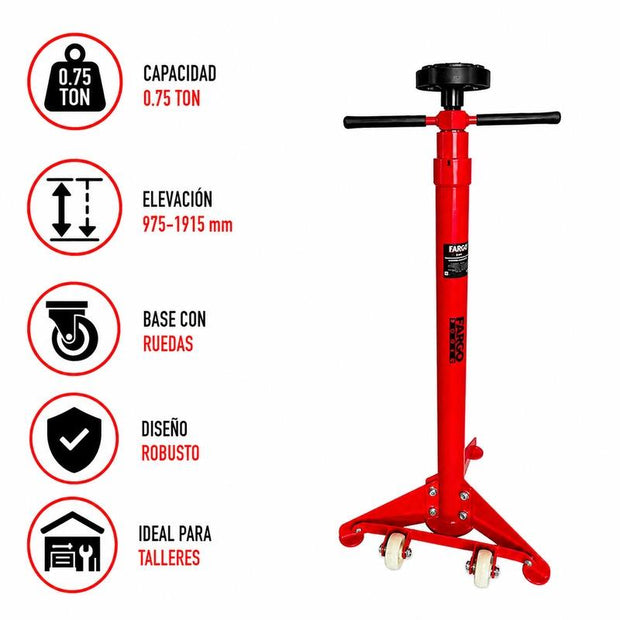 SOPORTE ELEVADOR FARGO TOOLS 0.75 TON ELEVACION 975-1915MM