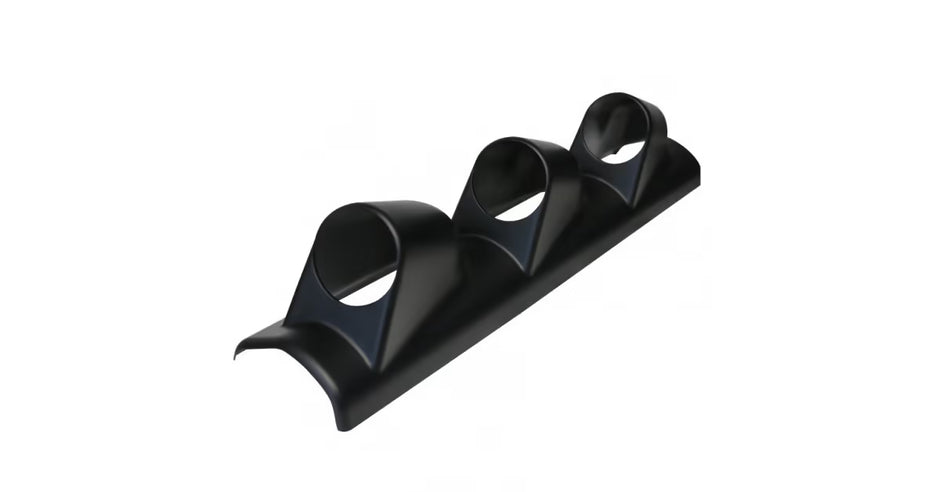 SOPORTE GT2I PARABRISAS 3 MANÓMETROS IZQUIERDO NEGRO
