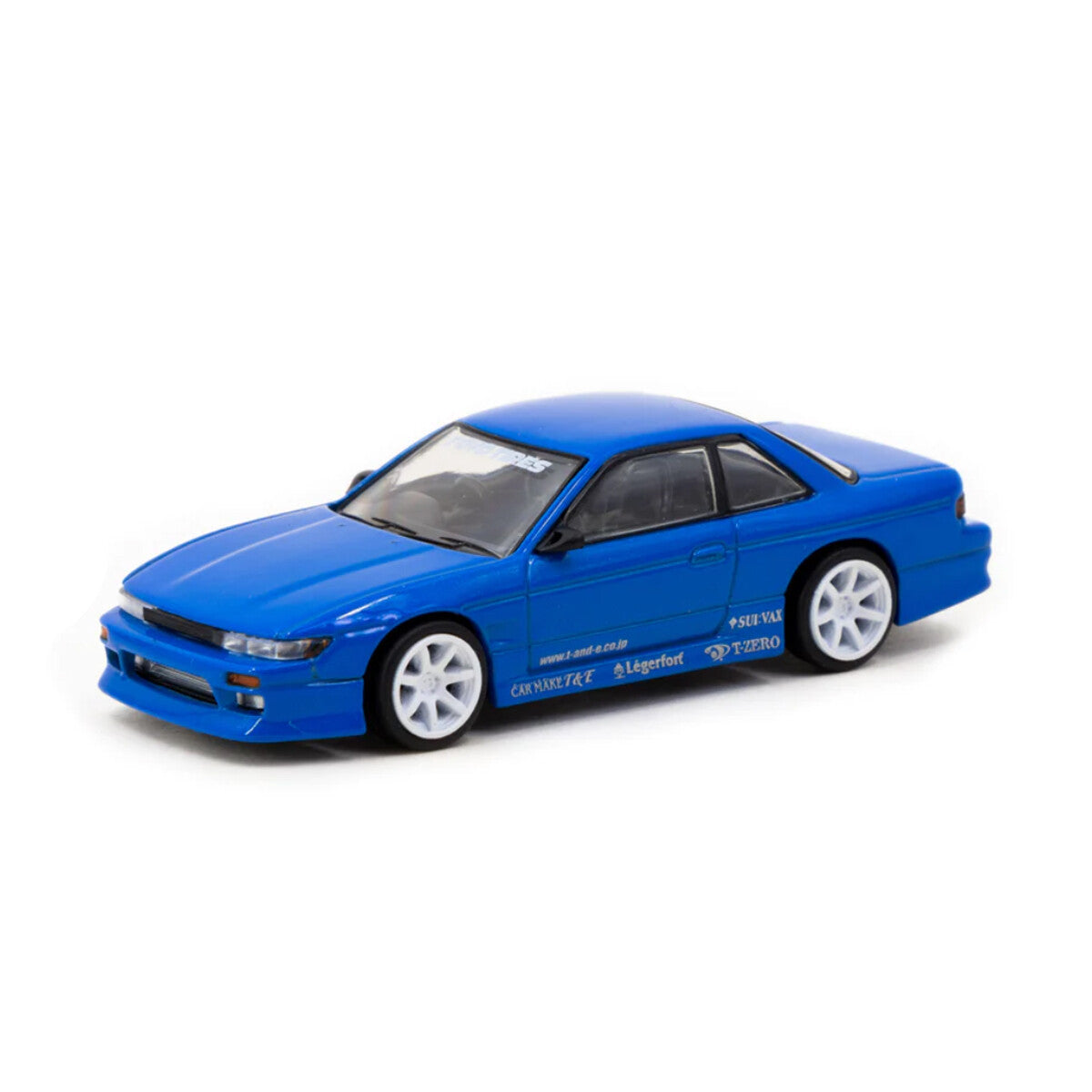 1991 Nissan Silvia S13 Vertex Toyo Tires Azul Metalizado 164 Tarmac T64G-025-BL-MJ