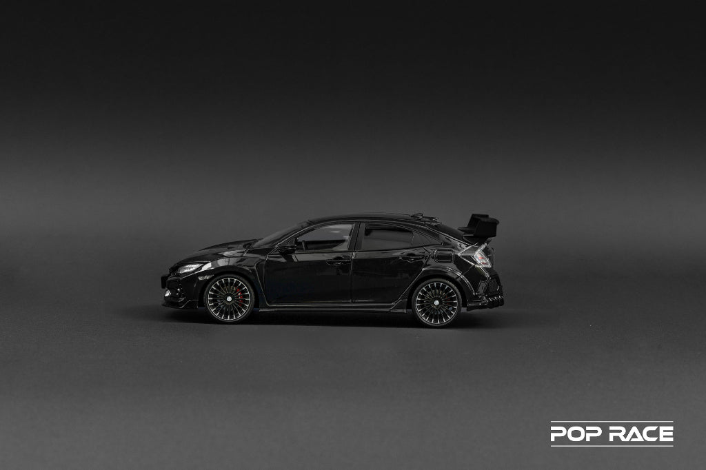 2021 Honda Civic Type R Fk8 Mugen Negro 1:18 Pop Race PR18-FK8M