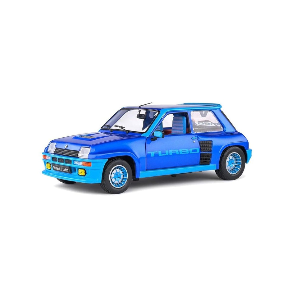 1982 Renault 5 R5 Turbo 1 Azul Bitono 1:18 Solido S1801308