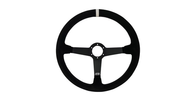 VOLANTE GT2I PRO 380 PIEL VUELTA NEGRO/NEGRO 65MM