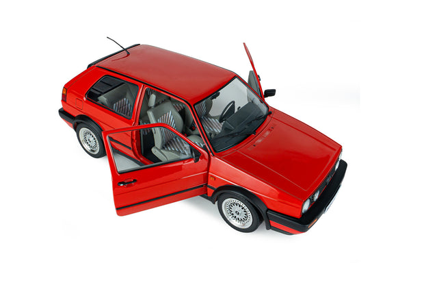 SOLIDO VOLKSWAGEN GOLF II GTi G60 1989 Mars red 1:18 S1812701