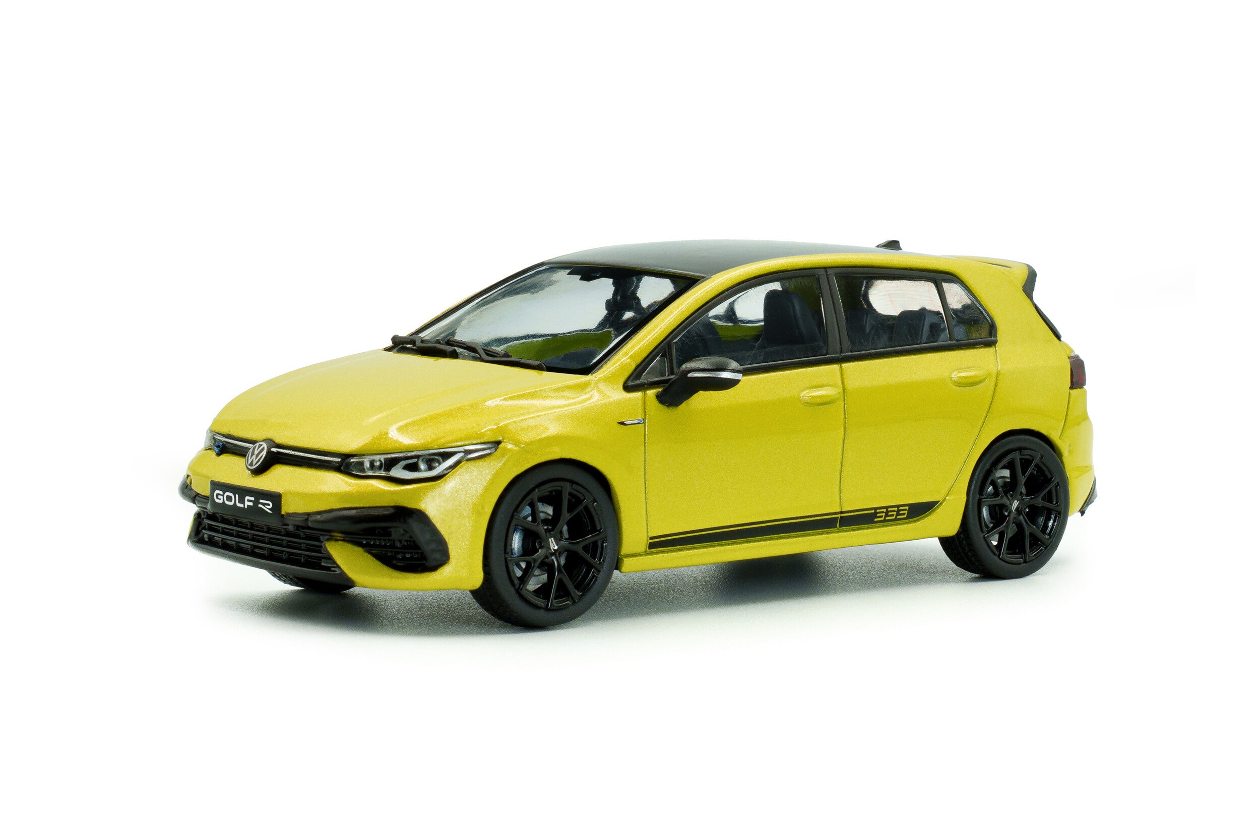 2023 Volkswagen Golf R 333 Limited Edition Amarillo Lima 1:43 Solido S4311804